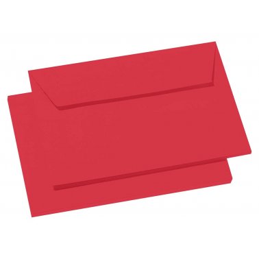 Enveloppes de cartes de visite transparentes couleur
