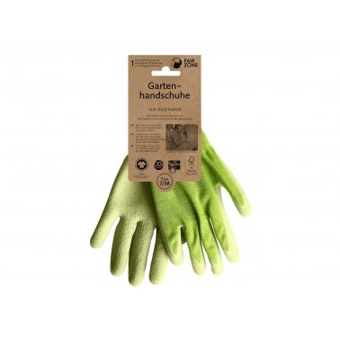 Gants de jardinage Grüntek gants de jardinage l/9 femme et homme en bambou  et latex. Gants de travail résistants lavables et écologiques. Pour maison,  peinture, arrosage