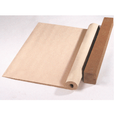 Papier écologique - plateau en papier Kraft naturel rectangulaire