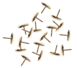 STOBOK 30 Pièces Clip De Punaise Agrafes pour Tableau Blanc Image Punaises  Trombones Punaises Pinces à Tissu Notes Autocollantes Clips De Punaise