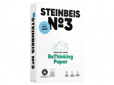 Ramette 80g 500 feuilles Steinbeis Pure White