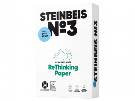 Ramette 80g 500 feuilles Steinbeis Pure White