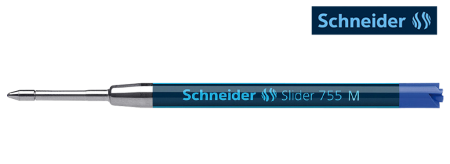 1 recharge stylo-bille Schneider Slider 755 M