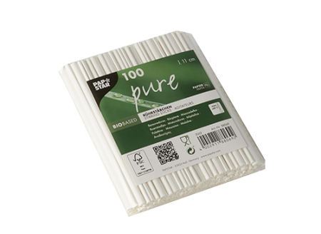 1000 touillettes en papier Pure long. 95 mm