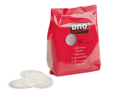 18 dosettes de café bio pur arabica \'uno e basta\'