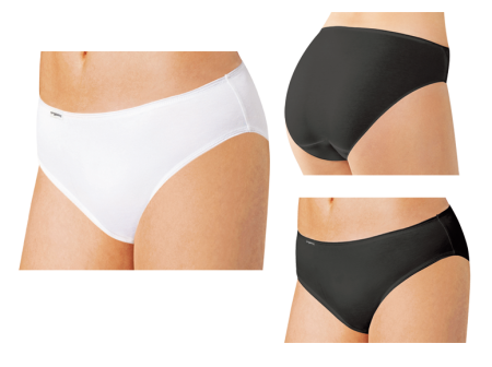 2 slips femme coton bio et équitable, noirs