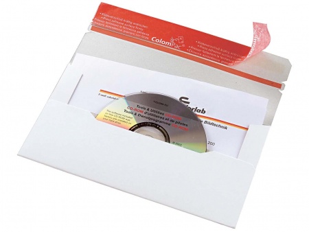 20 enveloppes carton pour CD, 220x 121 mm