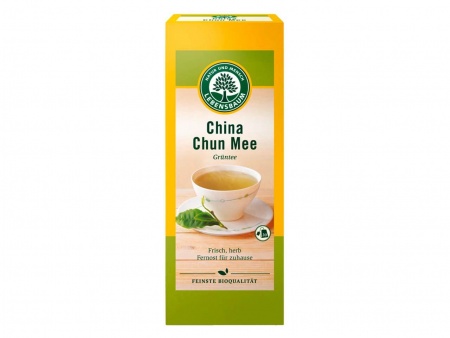 20 sachets de thé bio, Thé vert Chun Mee