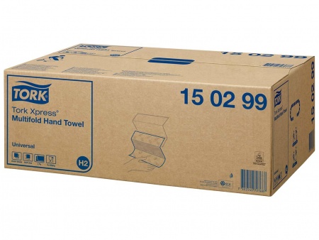 4740 essuie-mains Xpress Universal 21x35,5cm 2 ép. blanc naturel