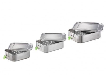 5 lunch boxes inox