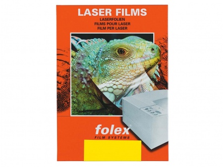 50 transparents A4, compatible Laser couleur, Folex BG-72