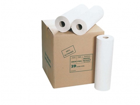 9 rouleaux draps d\'examens fibres recyclées