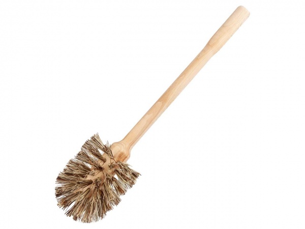 Brosse WC bois FSC et fibres naturelles