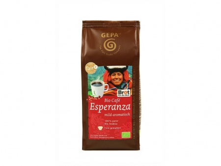 Café bio Esperanza 3 arabicas, moulu, paquet 250 g