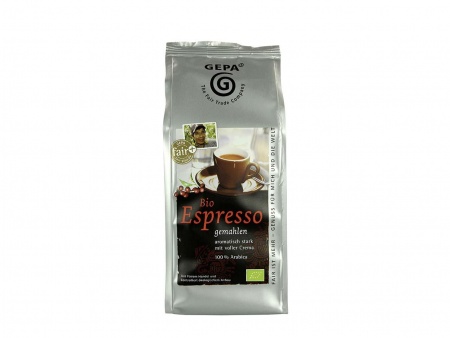 Café bio Espresso, mélange d\'arabica, 250 g