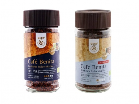 Café soluble bio GEPA « Benita »