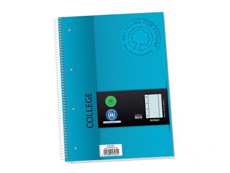 Cahier collège A4, 160 page 70 g/m²