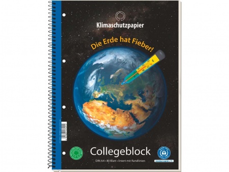 Cahier écologique à spirale