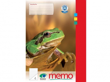 Cahier papier recyclé Memo