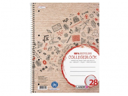 Cahier spirale perf. 160 p.