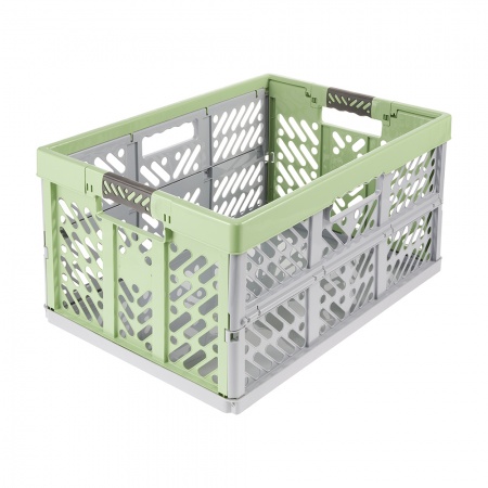 Caisse de rangement pliable en plastique recyclé pour professionnels \ eco ben\ 