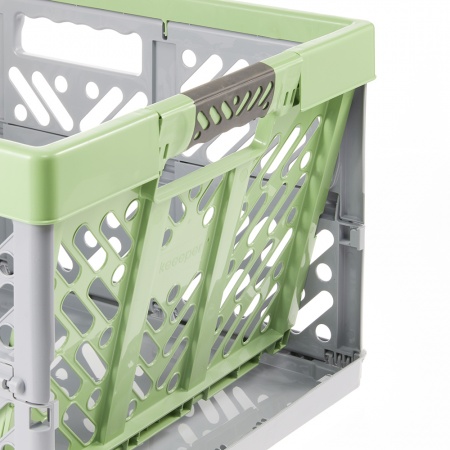 Caisse de rangement pliable en plastique recyclé pour professionnels \ eco ben\ 