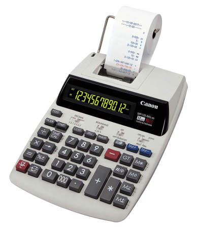 Calculatrice imprimante de bureau Canon MP121-MG-es