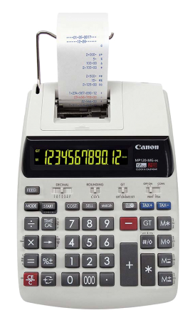 Calculatrice imprimante de bureau Canon MP121-MG-es