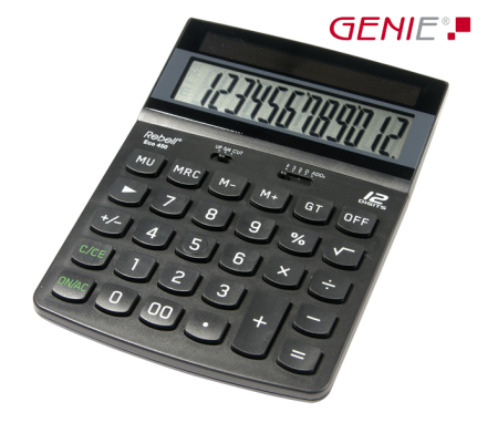 Calculatrice solaire Genie Rebel \ Eco 450\ 