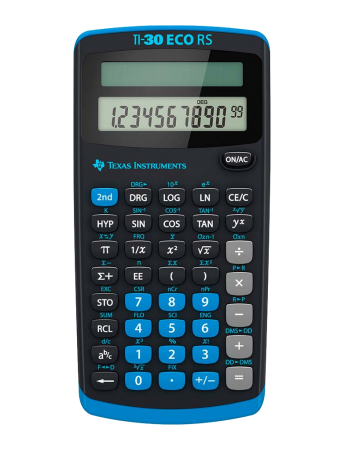 Calculatrice solaire scientifique TI 30 \ ECO RS\ 