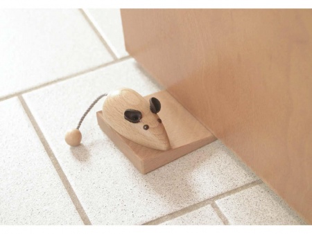 Cale-porte bois, souris