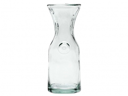 Carafe en verre recyclé H 25 cm 800 ml