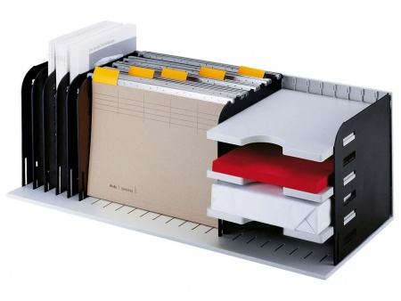 Casier modulable Styrorac, 8 séparat. + 3 plateaux