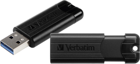 Clé USB rétractable Verbatim PinStripe USB 3.0