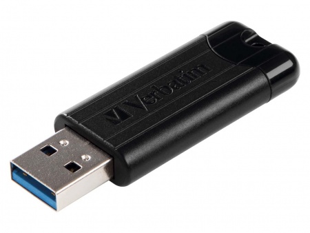 Clé USB rétractable Verbatim PinStripe USB 3.0