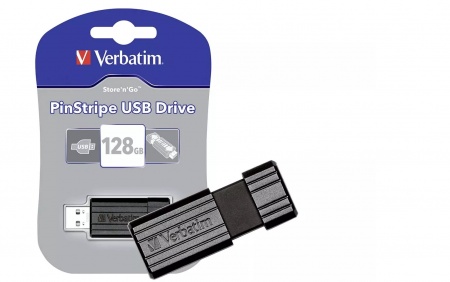 Clef USB Verbatim PinStripe noire