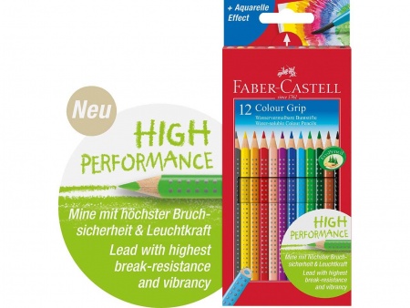 Crayons de couleur Faber-Castell Grip 2001