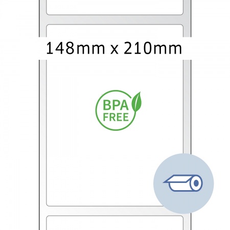 Etiquettes d\'expédition pour imprimante thermique, en rouleau Herma
