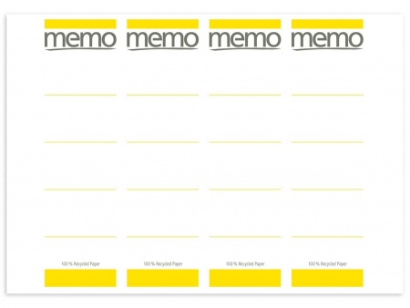 Étiquettes dos classeur memo