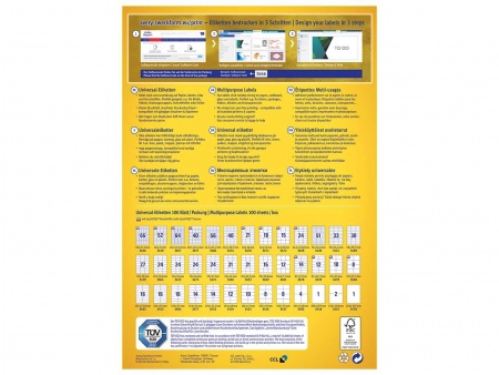 Etiquettes multi-usage Avery