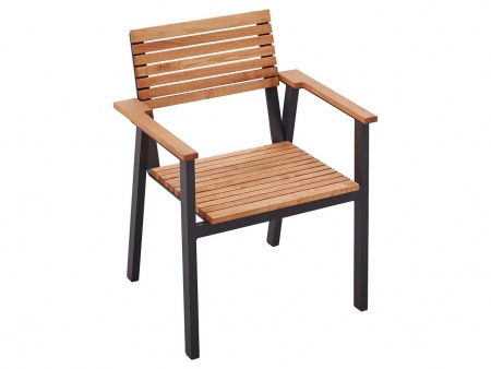 Fauteuil de jardin bois FSC Sassa