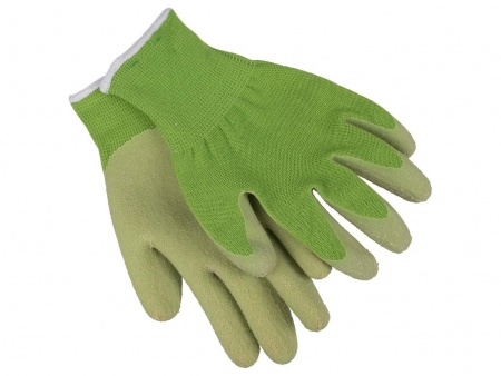 Gants de jardinage latex certifié et coton bio