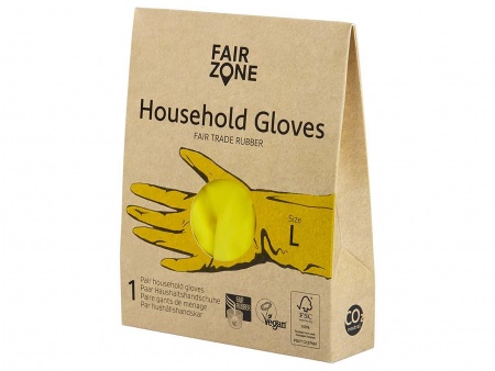 Gants de ménage caoutchouc Fair Zone