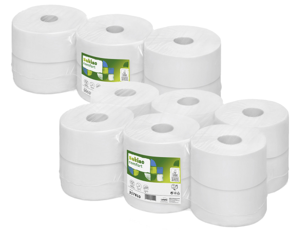 Grands rouleaux papier toilette recycl Comfort