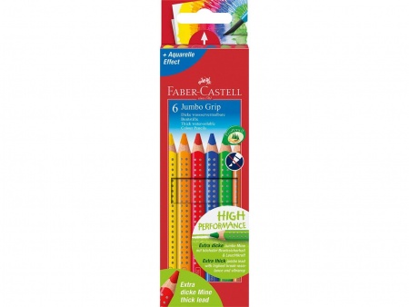 Gros crayons couleur Faber-Castell Jumbo Grip