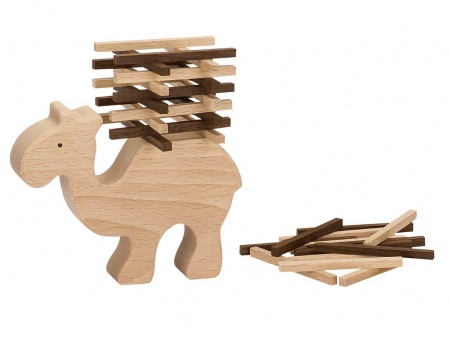 Jeu de construction en bois Goki, Chameau