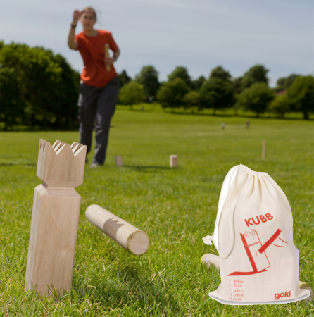 Jeu en bois Kubb