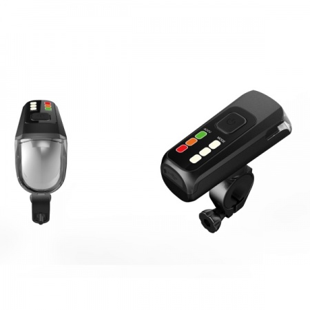 Kit d\'éclairage vélo AV/AR à LED TWIN, rechargeable USB