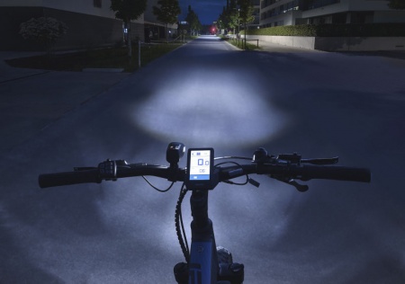 Kit d\'éclairage vélo AV/AR/STOP à LED, recharg. USB, 20/80 lux