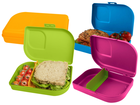 Lunchbox en bio-plastique et sans BPA Nana